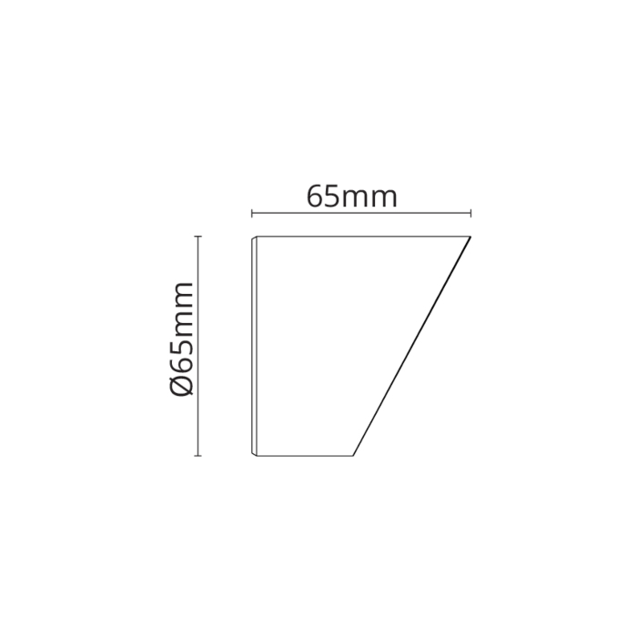 SG 630028 Grafiet Midi Zonneklep Aluminium