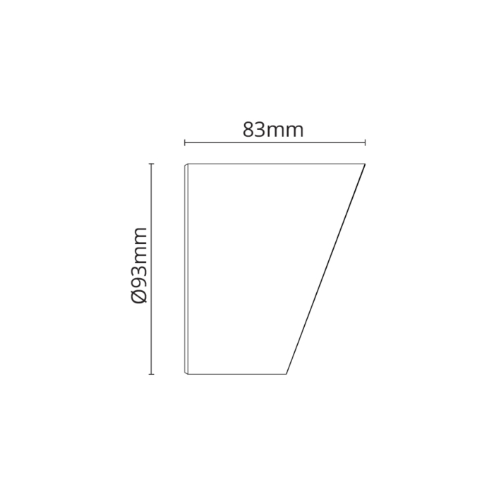 SG 630029 Grafiet Maxi Zonneklep Aluminium