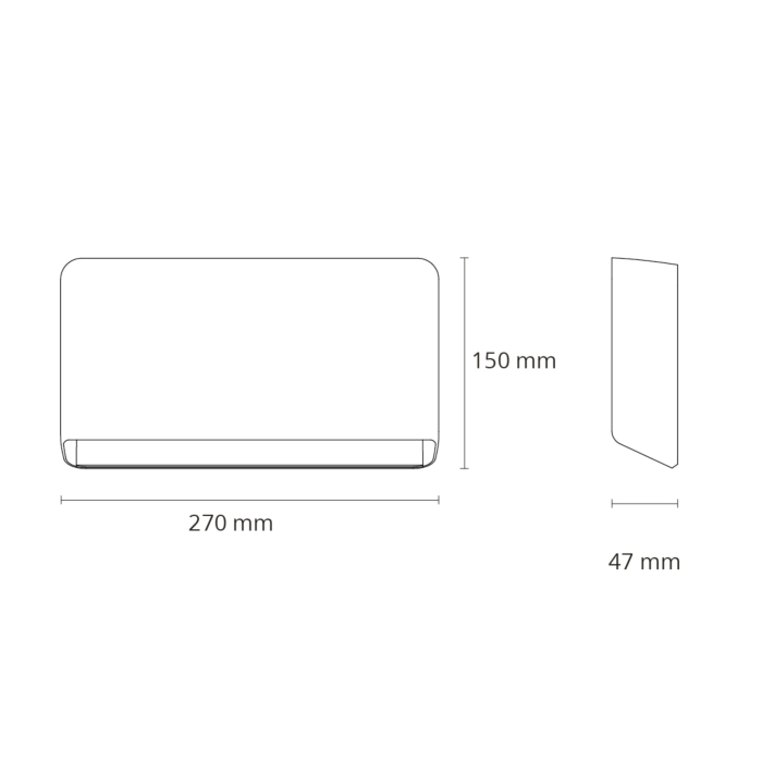 SG 653605 Arlon Zwart 10W LED 980lm 3000K Wit Ra 80