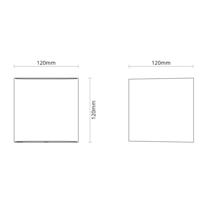 SG 641730 Artes Round Zwart 8W 360lm 2700K Warm Wit Ra 80