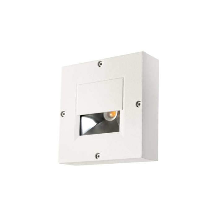SG 923122 Callisto Wall Square Wit 3W LED 4000K Koel Wit Ra 80
