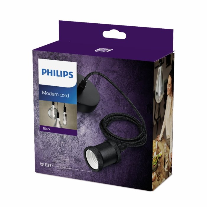 Philips 8718696167762 Vintage Cord E27 Zwart