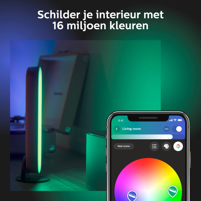 Philips 915005734601 Hue Play Wit White and Color Double Pack