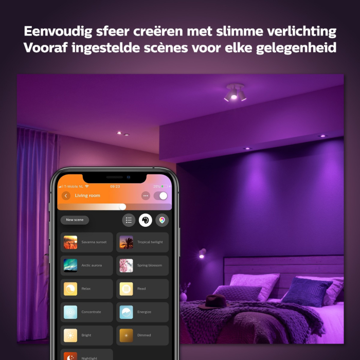 Philips 5055148P7 Hue Centura inbouwspot Hue White and Color Ambiance Aluminium (Verpakking 2022)