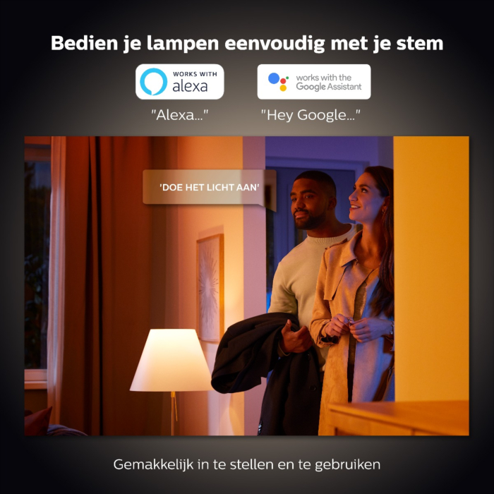 Philips 5055148P7 Hue Centura inbouwspot Hue White and Color Ambiance Aluminium (Verpakking 2022)