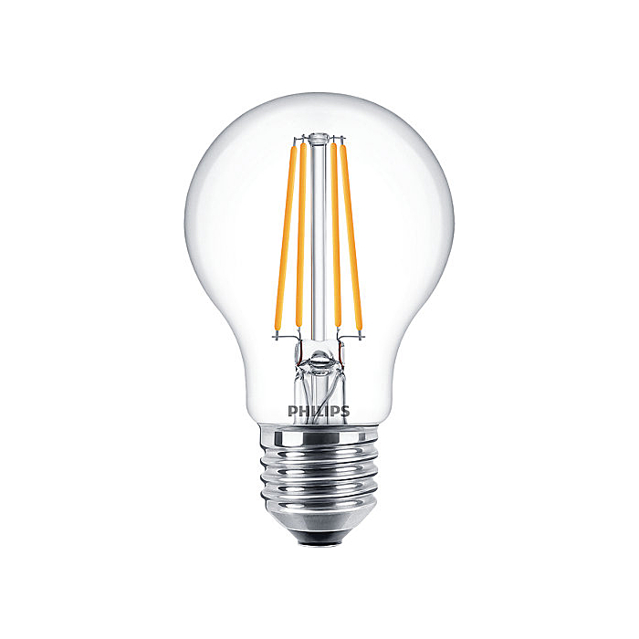 Philips 929001387385 LED Classic ND A60 7-60W E27 Warm wit Multipack 6 stuks 