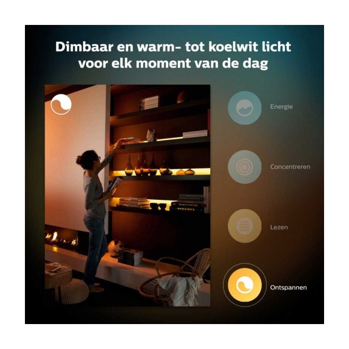 Philips 929002269201 Hue white and Color ambiance Lightstrip Plus (extension)