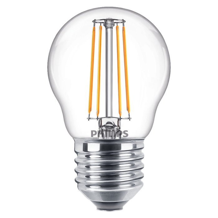 Philips 929001890557 LED Classic P45 ND 4,3-40W E27 Warm wit Multipack 2 stuks 