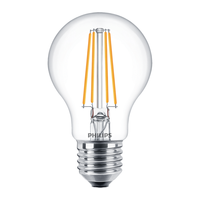 Philips 929001387368 LED Classic ND A60 7-60W E27 Warm wit Multipack 2 stuks 