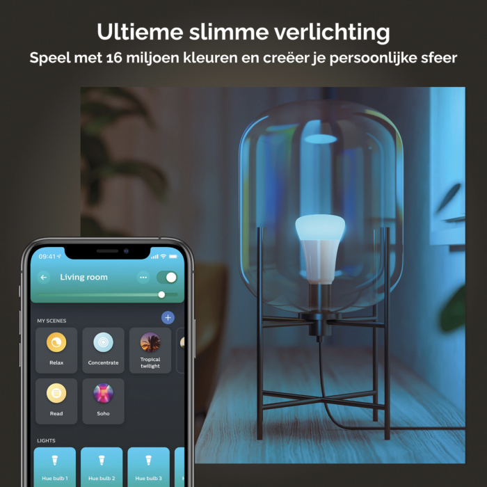 Philips Hue White and Color ambiance E27 (starter kit)