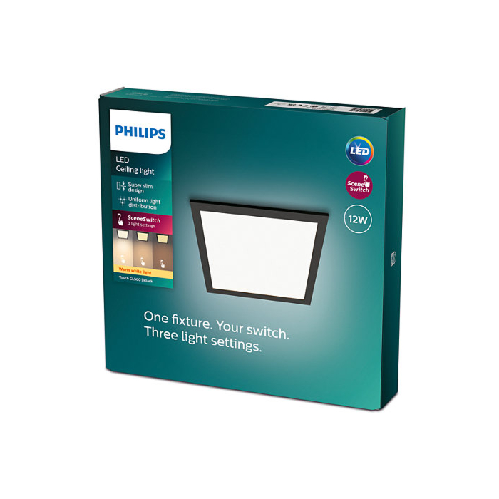 Philips 8719514326644 Touch 12W Zwart SceneSwitch