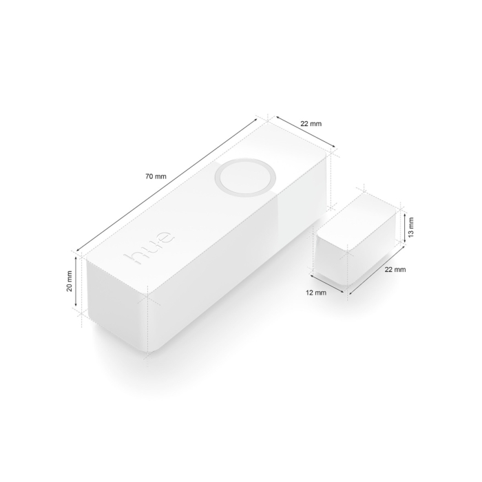 Philips 929003563904 Hue Secure Contact sensor 2-pack Wit