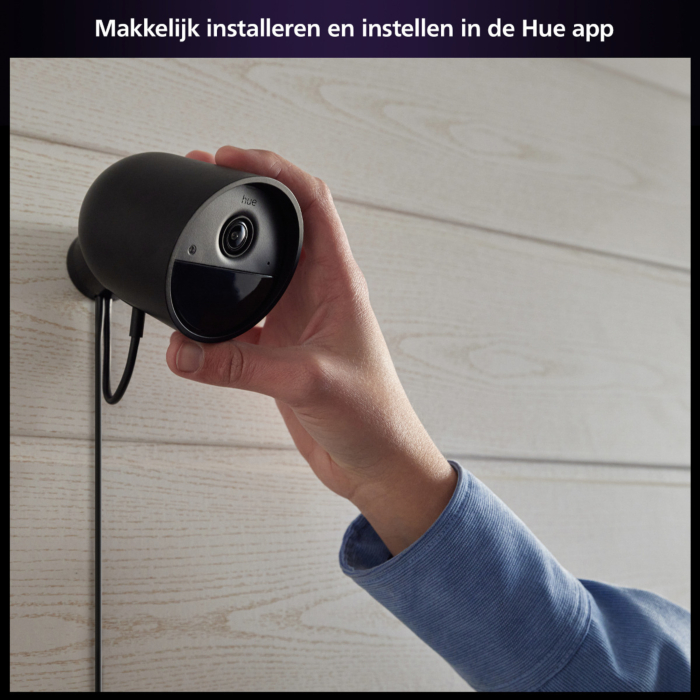 Philips 929003562502 Hue Secure beveiligingscamera bedraad Zwart