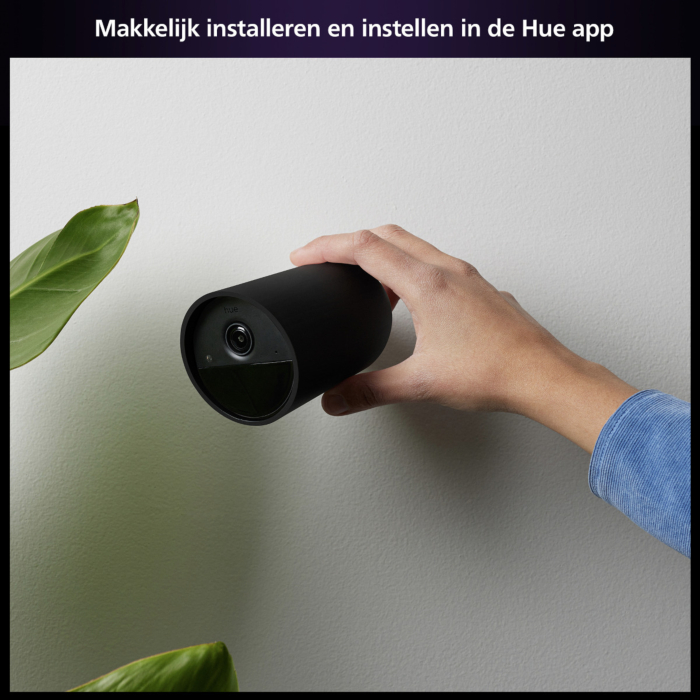 Philips 929003562602 Hue Secure beveiligingscamera met batterij Zwart