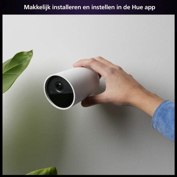 Philips 929003562802 Hue Secure beveiligingscamera met batterij Wit