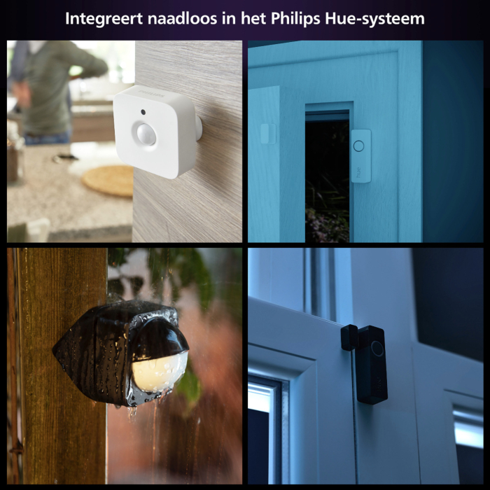 Philips 929003562504 Hue Secure beveiligingscamera met cameravoet Zwart