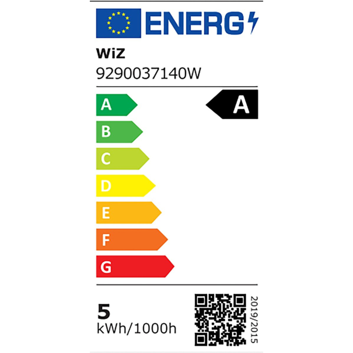Wiz 929003714001 Filament Warm tot koelwit Licht E27 A60 4,3W