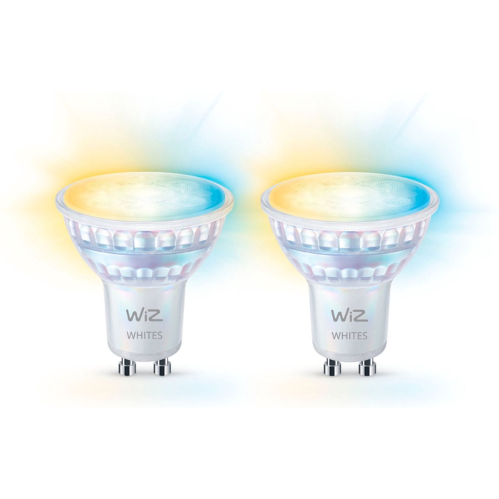Wiz 929003772242 Spot 4,7W GU10 Warm tot Koelwit Licht (2-pack)
