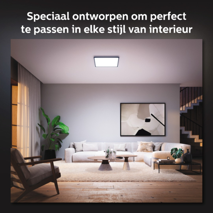 Philips 929003597601 Hue Aurelle Panel White Ambiance 600 39W Inclusief DIM Switch (verpakking 2022)