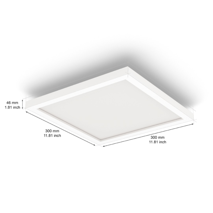 Philips Hue Surimu Vierkant Panel 300 White and Color Ambiance