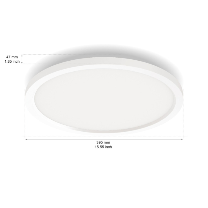 Philips Hue Surimu Rond Panel 395 White and Color Ambiance
