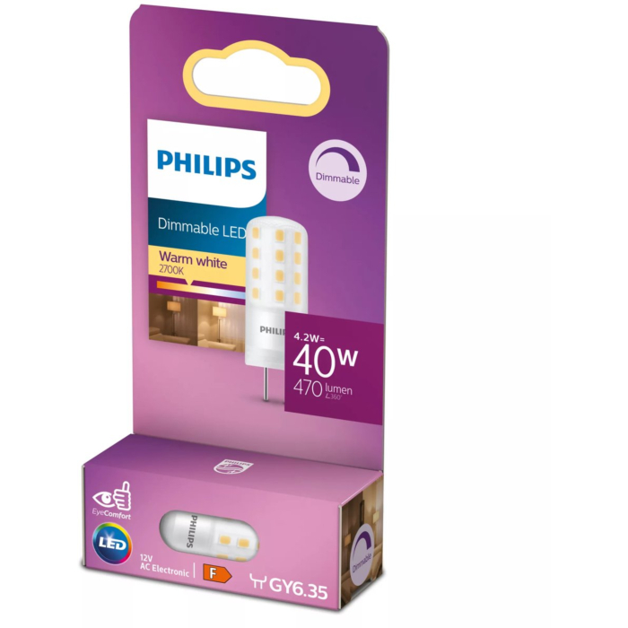 Philips 929003609058 LED Capsule D GY6.35 4,2-40W Warm wit