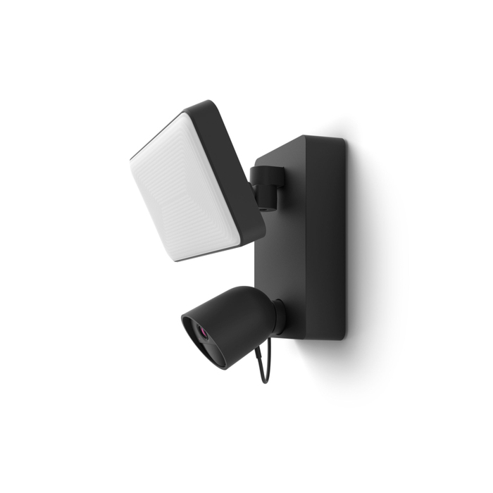 Philips 929003608801 Hue Secure Verstraler met beveiligingscamera Zwart 