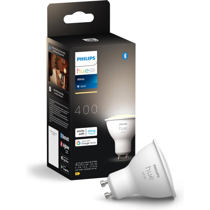 Inbouwspot Lumiance IP44 Inclusief Hue White (GU10) Wit (badkamer)