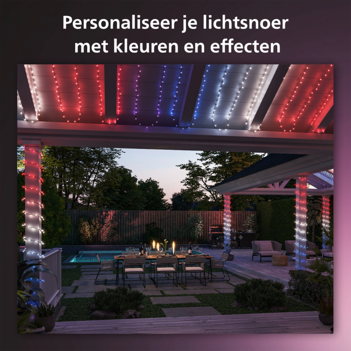 Philips 929003674602 Hue Festavia lichtsnoer 40 meter 500 LED's