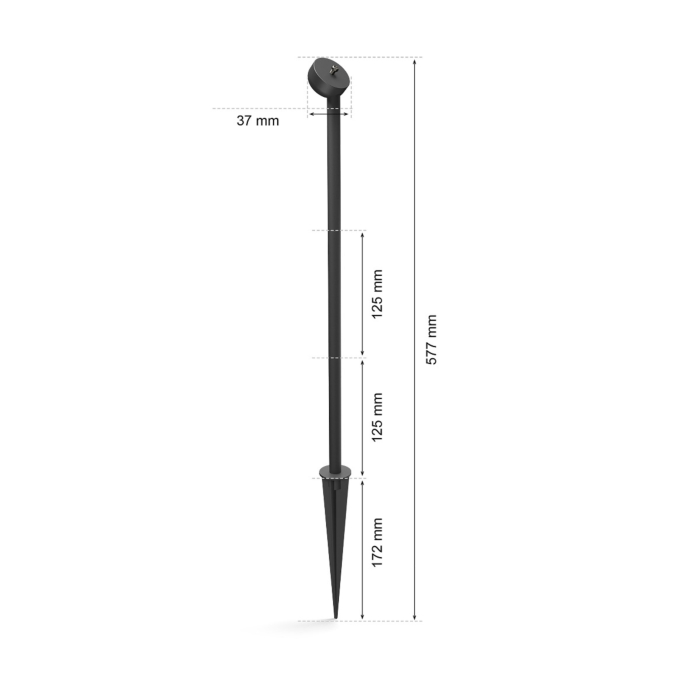 Philips 929003711901 Hue Secure camera bevestiging met pen