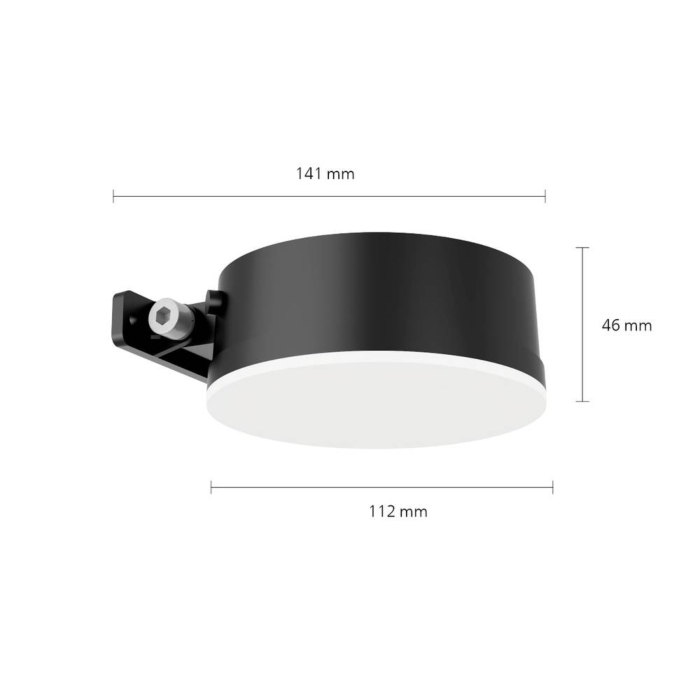 Philips 929004066101 Wandlamp op zonne-energie Vynce Zwart