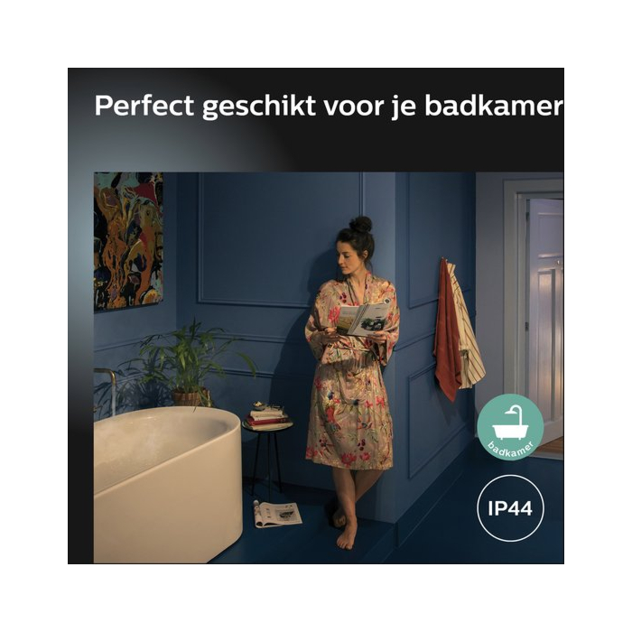 Philips 929003807901 Hue Adore 3x inbouwspot White Ambiance inclusief DIM Switch Chroom