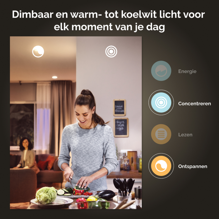 Philips 929003808201 Hue Argenta 4-lichts spotbalk Wit