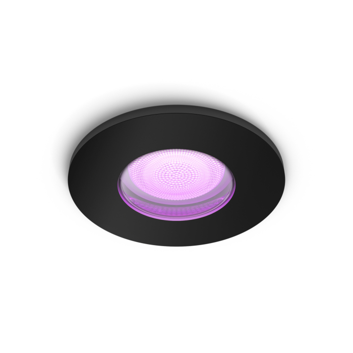 Philips 929003812601 Hue Xamento Zwart inbouwspot White and Color Ambiance