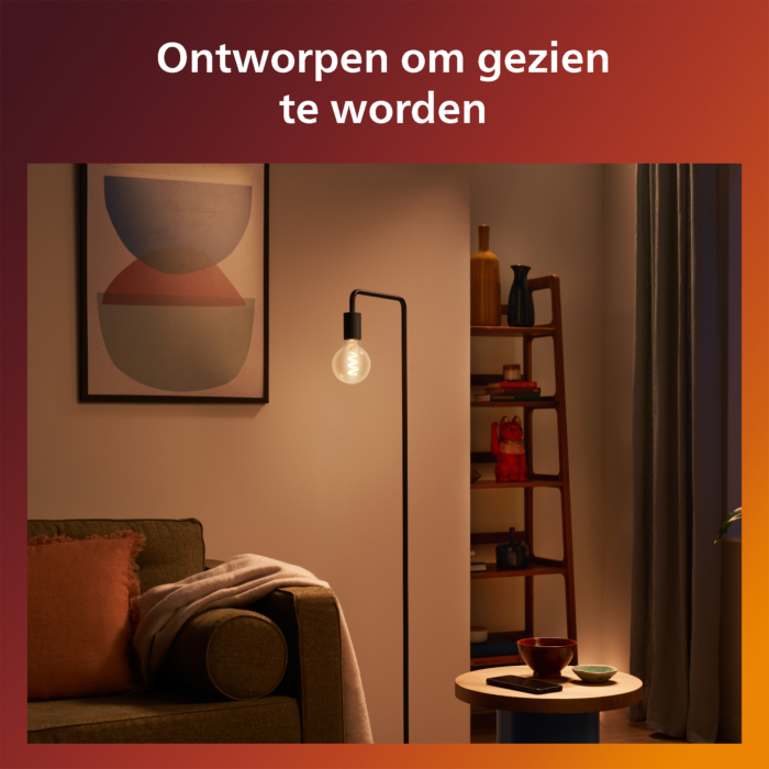 Philips Vintage LED G95 7-50W E27 Warmglow