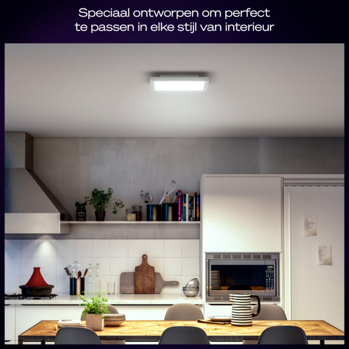 Philips 929003099202 Hue Aurelle Panel White Ambiance 30x30 19W 