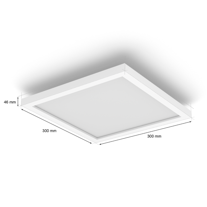 Philips 929003099202 Hue Aurelle Panel White Ambiance 30x30 19W 