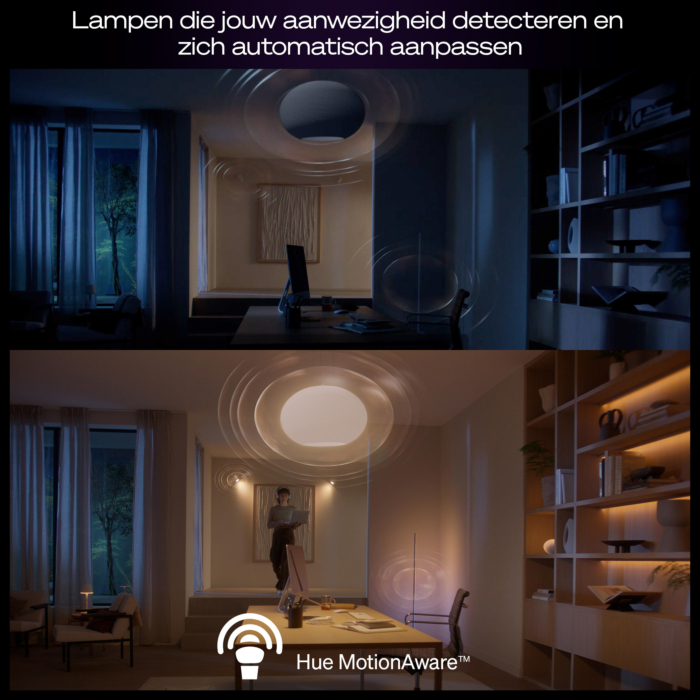 Philips Hue Starterkit: 2 E27 slimme lampen + dimmer switch + Bridge Pro