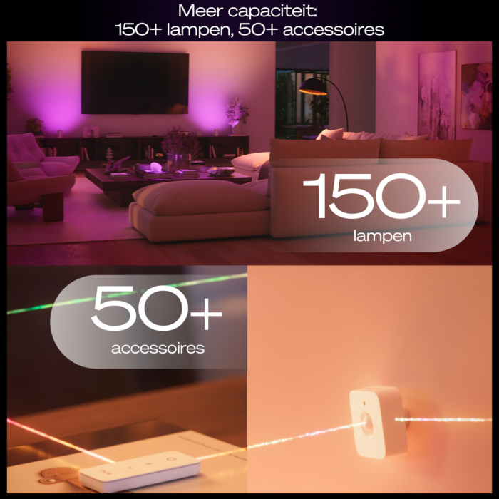 Philips Hue Starterkit: 2 E27 slimme lampen + dimmer switch + Bridge Pro