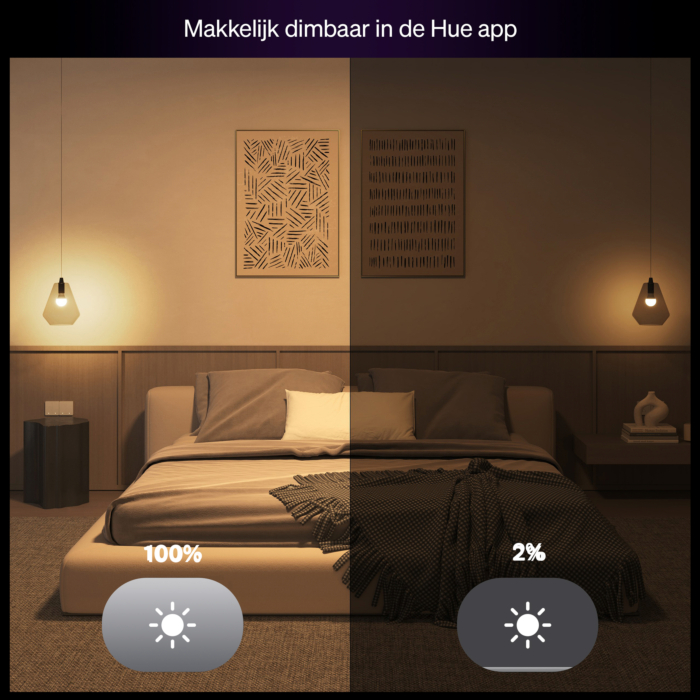 Philips Hue Essential A60 - slimme lamp - 806 lm - 8W - 2-pack