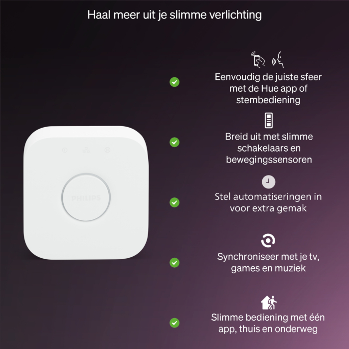 Philips Hue Essential A60 - slimme lamp - 806 lm - 8W