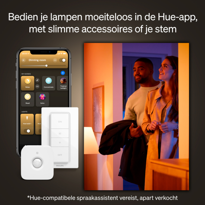 Philips 929004611201 Hue Xamento Wit inbouwspot White and Color Ambiance