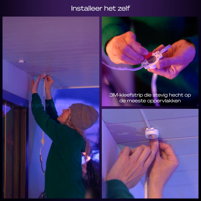 Philips Hue Festavia permanent 9 meter 16 pods verlenging