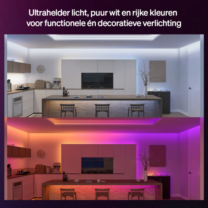 Philips Hue Flux Ultraheldere lightstrip 10 meter (basis)