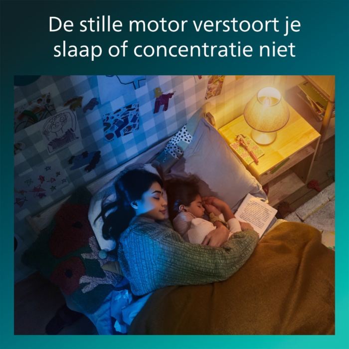 Philips Bliss LED-plafondlamp met ventilator Zwart