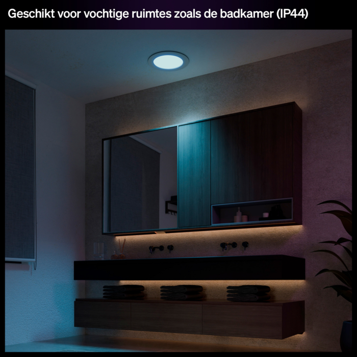 Philips Hue inbouwspot dun van 170 mm Wit