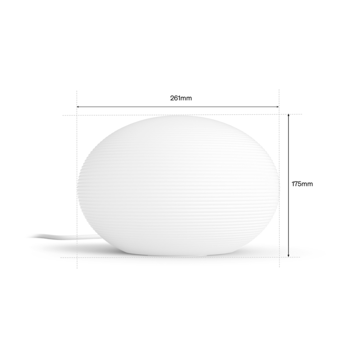Philips Hue Flourish Tafellamp Wit White and Color 