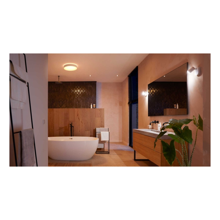 Philips 915005997701 Hue Devere L Wit Plafondlamp Wit White ambiance