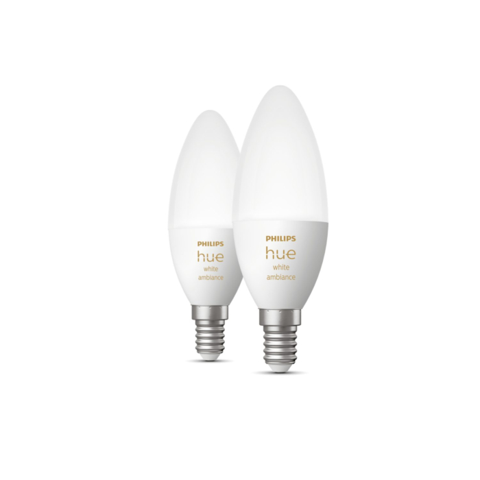 Philips 929002294404 Hue White Ambiance E14 (Duopack)