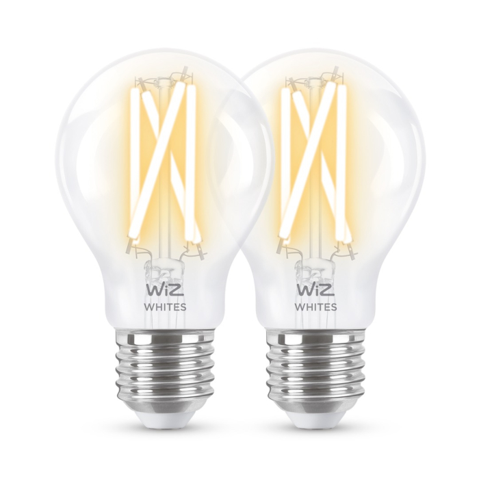 Wiz 8719514551053 Filament Tunable White Helder A60 E27 6,7W Duo pack OP=OP
